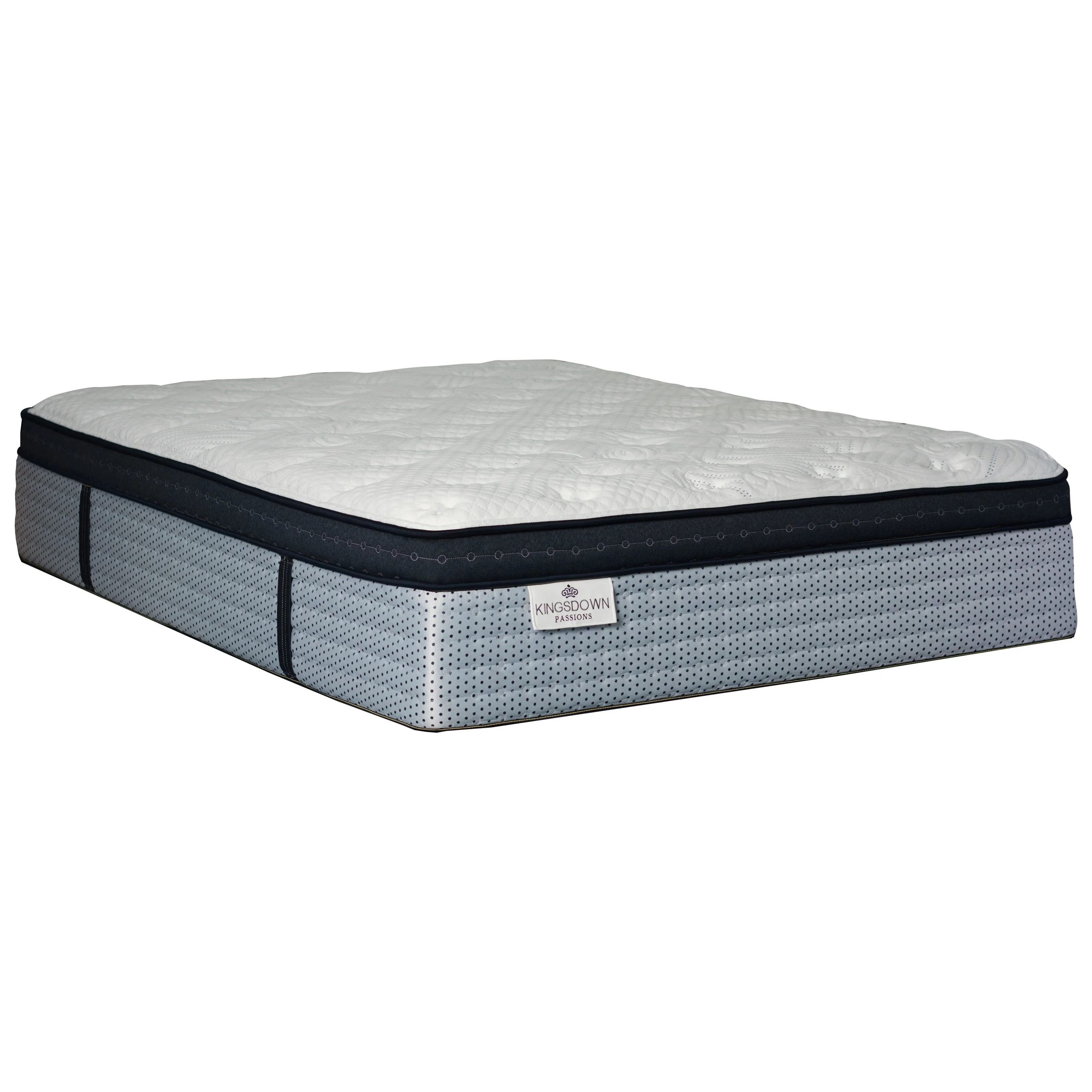 Kingsdown Brimsted ET Queen Euro Top Pocketed Coil Mattress and Surge